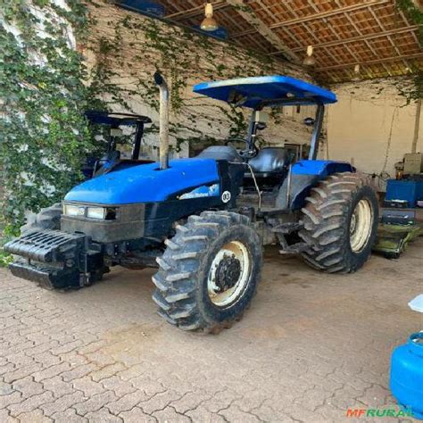 Trator New Holland Tl E X Ano Em Brasil Clasf Veiculos