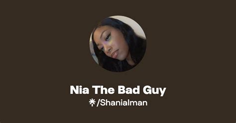 Nia The Bad Guy Instagram Facebook TikTok Linktree