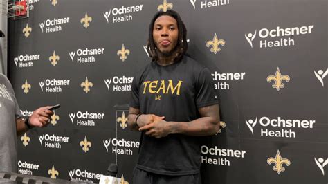 Lonnie Johnson Jr Interview Saints Training Camp Day 18 Sports