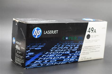 HP 49A Black Original LaserJet Toner Cartridge • Copier.Pk