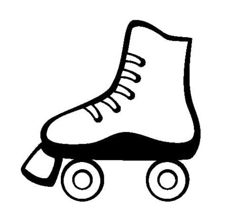 Roller Skate Coloring Pages