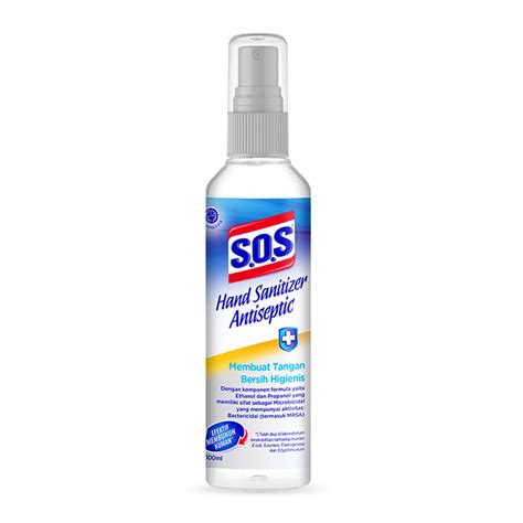 Jual Sos Hand Sanitizer Antiseptic Botol Spray Ml Ed Jul Hbhoz