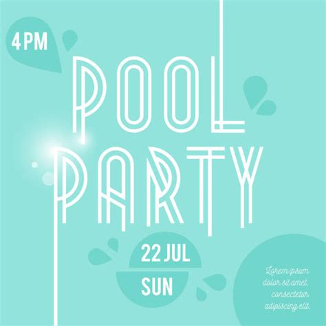 1500개 이상의 Pool Party 스톡 일러스트 Royalty Free 벡터 그래픽 및 클립 아트 Istock