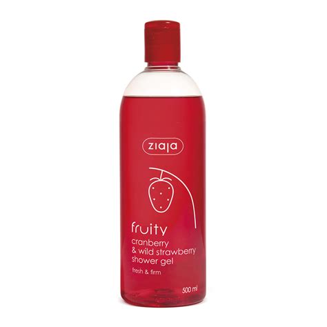 Ziaja Fruity Cranberry Strawberry Shower Gel Ntuc Fairprice