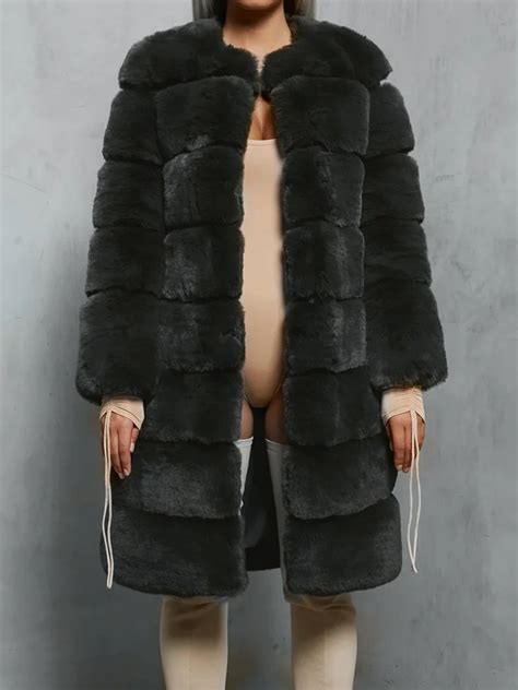 Pl Sch Teddy Tragen Pelz Russische Sexy Faux Wildleder Pelz Jacke