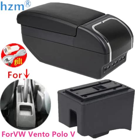 Armrest Box For Volkswagen Vw Vento Polo V Polo Vivo Center