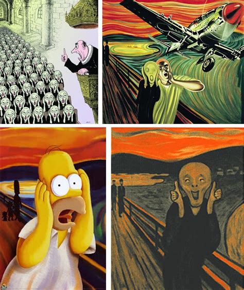 Gurney Journey: Parodies of Munch's "Scream"