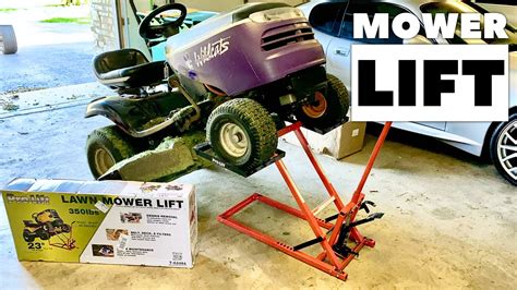 Homemade Riding Lawn Mower Lift Homemade Ftempo