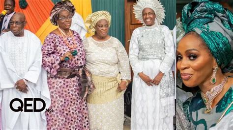 Esther Ajayi Shade Okoya Foluke Adeboye Attend Bola Obasanjos 70th