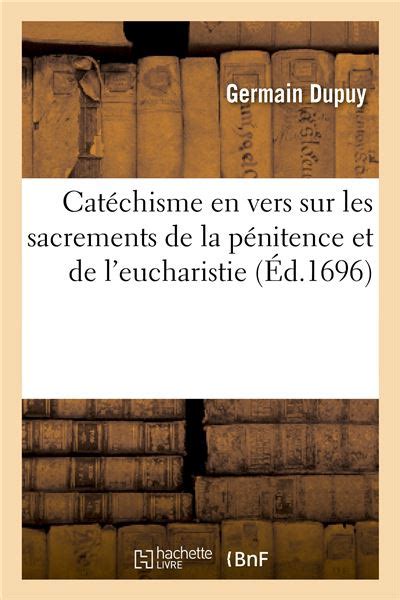 Catéchisme en vers sur les sacrements de la pénitence et de l