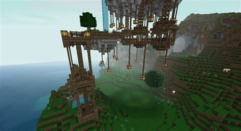 Hanging House Minecraft Map