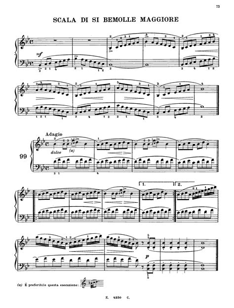 Piano Ferdinand Beyer Elementary Method For Piano Op101 No99 B