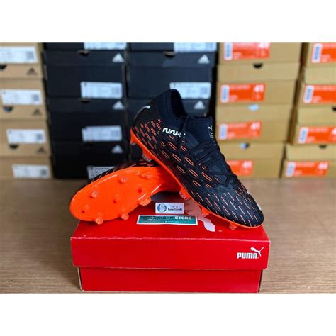 Jual Sepatu Bola Puma Future 6 3 FG Black Orange 106189 01 Original