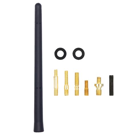 Short Black Antenna Mast Radio Am Fm For Chevy Silverado