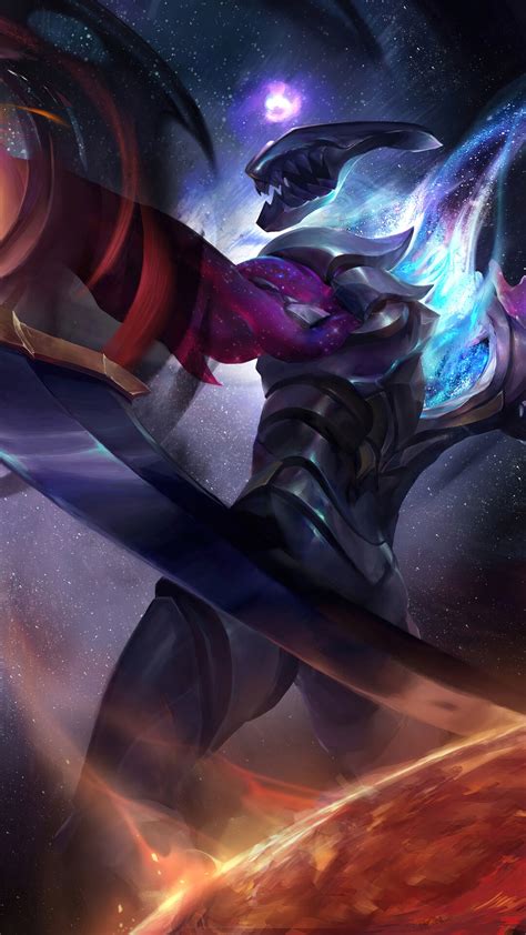 Cosmic Hunter Varus Lol Video Game League Of Legends Splash Art