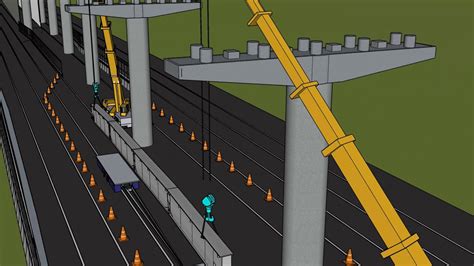 How To Make Animation Video Using Sketchup Ub Girder Tandem Lifting