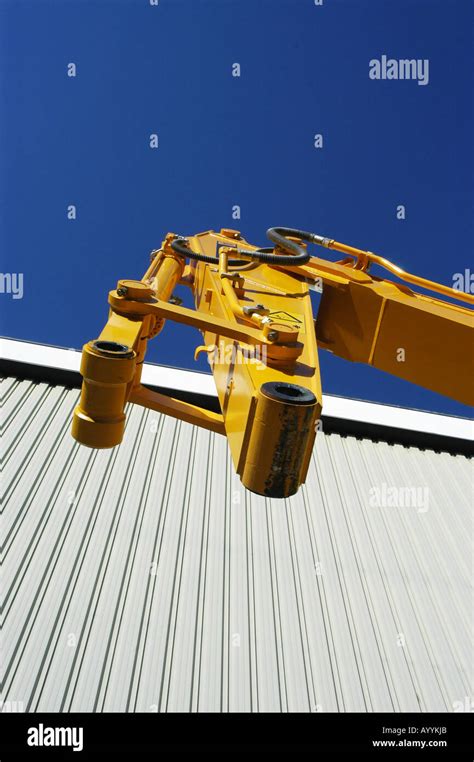 Abstract JCB Digger 2 Stock Photo - Alamy