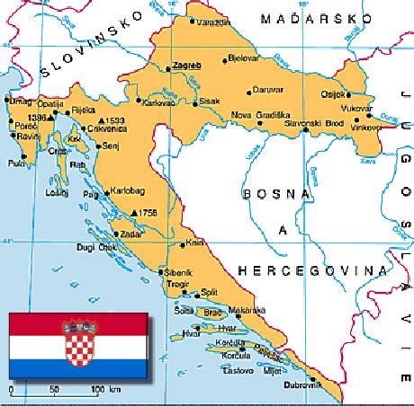 Chorvatsko Mapa / Prakticka Mapa Chorvatska Pro Kazdeho Chorvatsko : See the latest chorvatsko ...