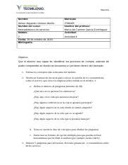 Actividad 6 Mercadotecnia De Servicios Docx Reporte Nombre Matrcula