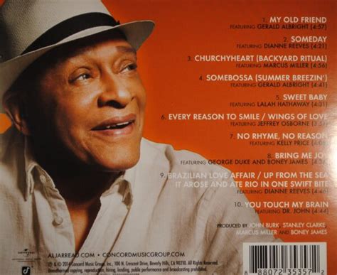 Al Jarreau My Old Friend Celebrating George Duke