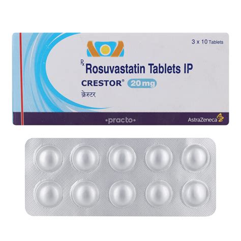 Crestor 20 Mg Tablet Uses Dosage Side Effects Price Composition