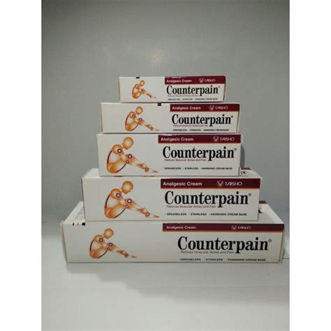 Jual Counterpain Analgesic Cream 5 Gr 30 Gr Shopee Indonesia