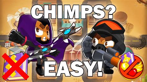 How To Beat Middle Of The Road Chimps In Btd Tutorial Youtube