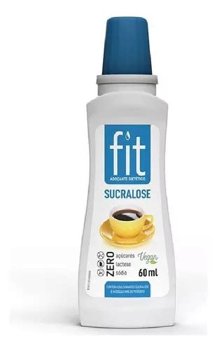 Ado Ante Fit Sucralose L Quido Stevia Ml Mercadolivre