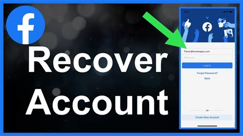 How To RECOVER Your Facebook Account YouTube