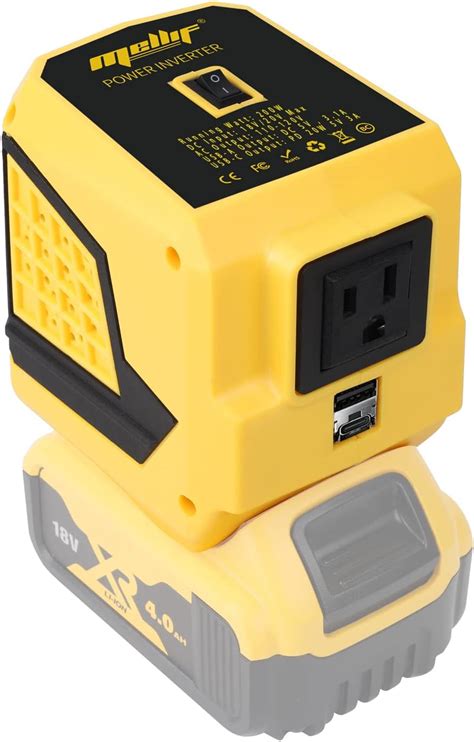 Mellif Station D Alimentation Portable Pour Batterie DeWALT 20 V MAX