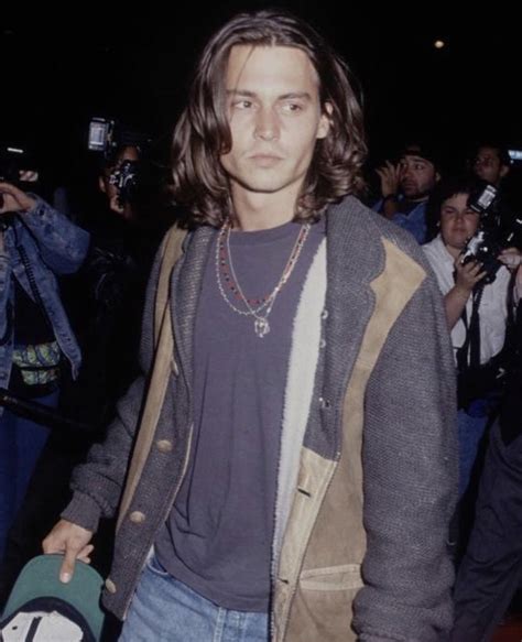 25 Johnny Depp Long Hair 90s Ogdenalia