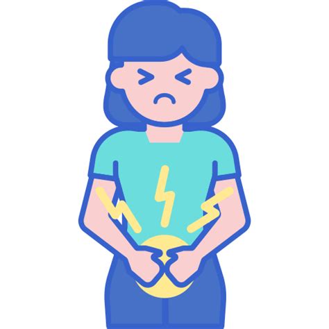 Icono De Dolor Menstrual Flaticons Lineal Color