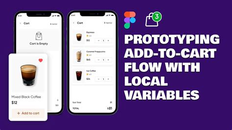 Advanced Prototyping In Figma Add To Cart Flows With Local Variables