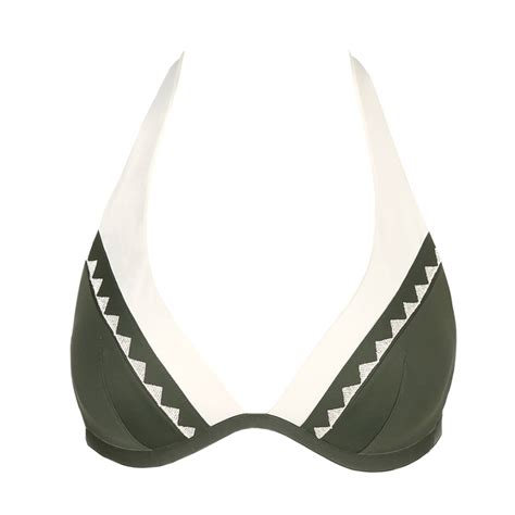 Gina Trekants Bikini Dark Olive Trekants Bikini Sass Dk