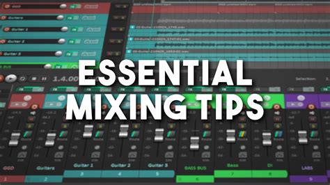 2 Essential Mixing Tips For Every Mix YouTube