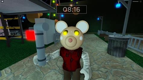 Roblox Piggy New Cyborg Mousy Jumpscare Roblox Piggy Hard Mode Youtube