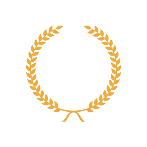 Vector Gold Laurel Wreath Laurel Wreath With Golden Ribbon 5414196