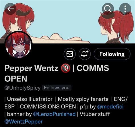 Pepper Wentz Comms Open On Twitter You See This What Do You Do