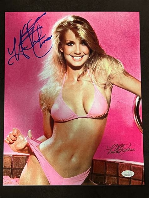 Heather Thomas Bikini Autographed Hand Signed X Photo Jsa Coa