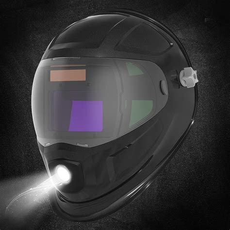 Buy ANDELI Welding Helmet With Light Panoramic 180 Large Viewing True