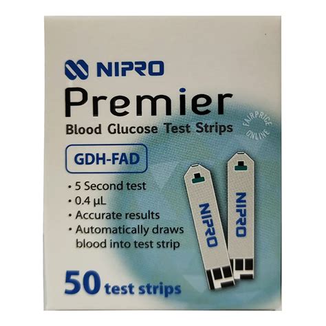 Premier Blood Glucose Test Strips Ntuc Fairprice