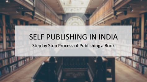 Self Publishing In India Complete Book Publishing Process Vikram