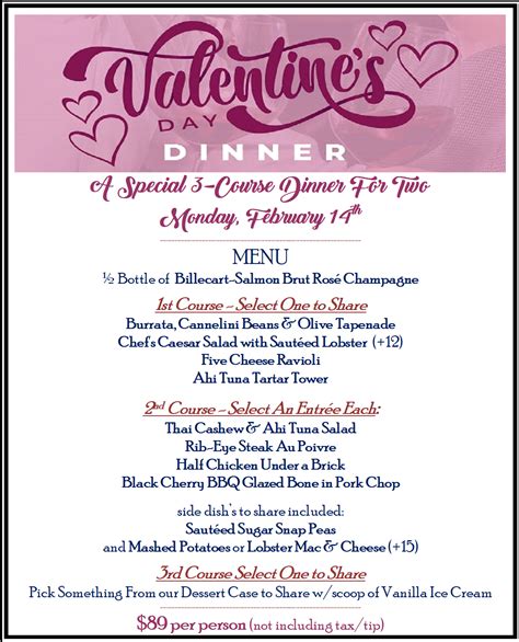 Valentines Dinner 2022 Rustic Kitchen La