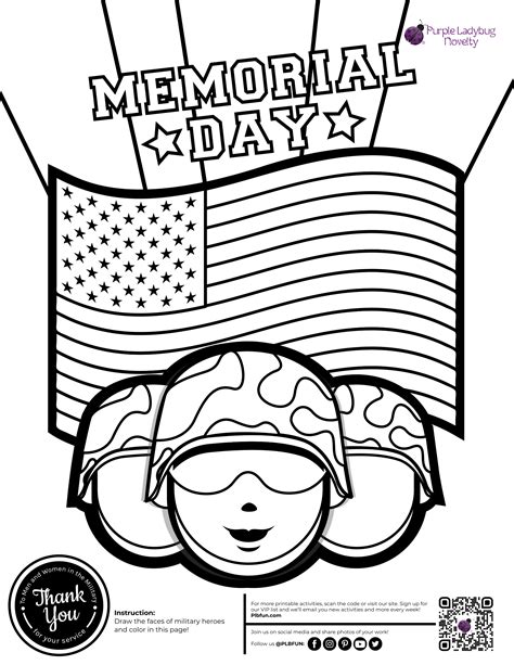 Memorial Day Printable