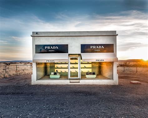 Prada Marfa Art Installation Texas Sky Home DecorAmericana