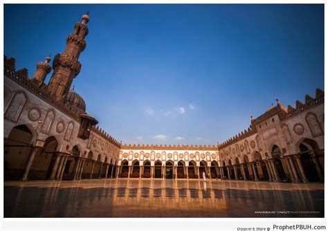 Al-Azhar Mosque Courtyard & Reflection (Cairo, Egypt) – Al-Azhar Mosque and University in Cairo ...