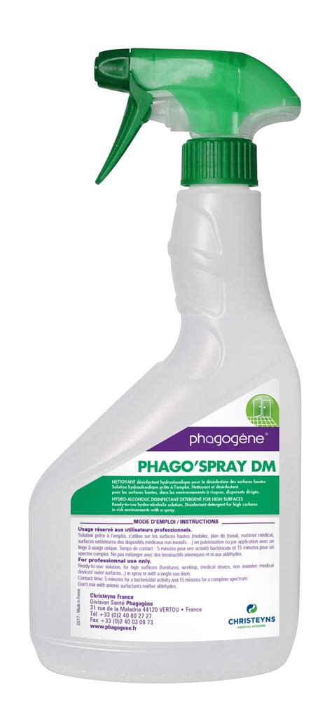 D Sinfectant Hydroalcoolique Ml Pack De Pulv Risateurs Phago