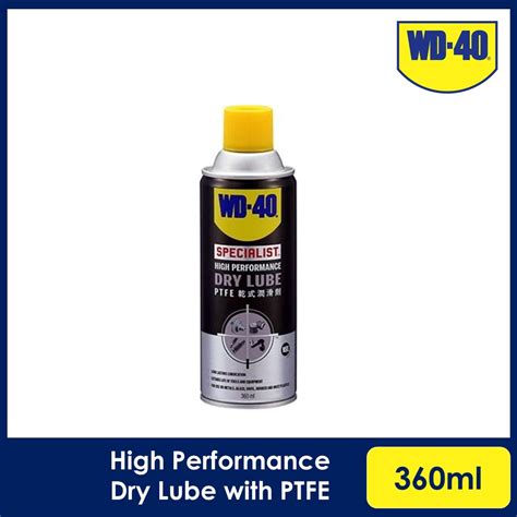 WD 40 Specialist High Performance Dry Lube Ptfe 360ml Shopee Singapore