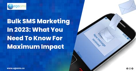 Bulk Sms Marketing In 2023 What You Need To Know For Maximum Impact