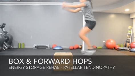 Patellar Tendinopathy Rehab Box Horizontal Jumps YouTube